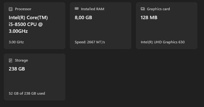 FUIJTSU ESPRIMO WINDOWS 11, Computers en Software, Ophalen, 8 GB, SSD, 3 tot 4 Ghz
