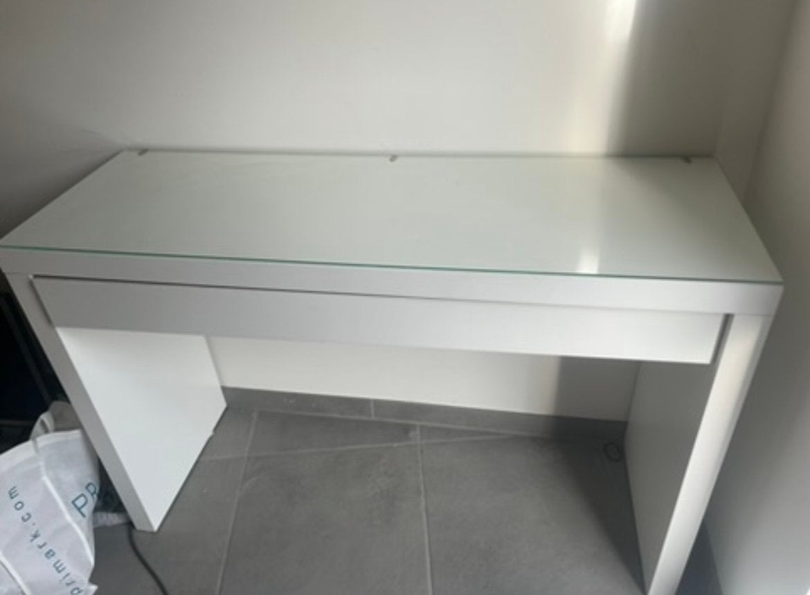 IKEA Malm kaptafel met lade - Goede staat, Enlèvement ou Envoi, Comme neuf, IKEA