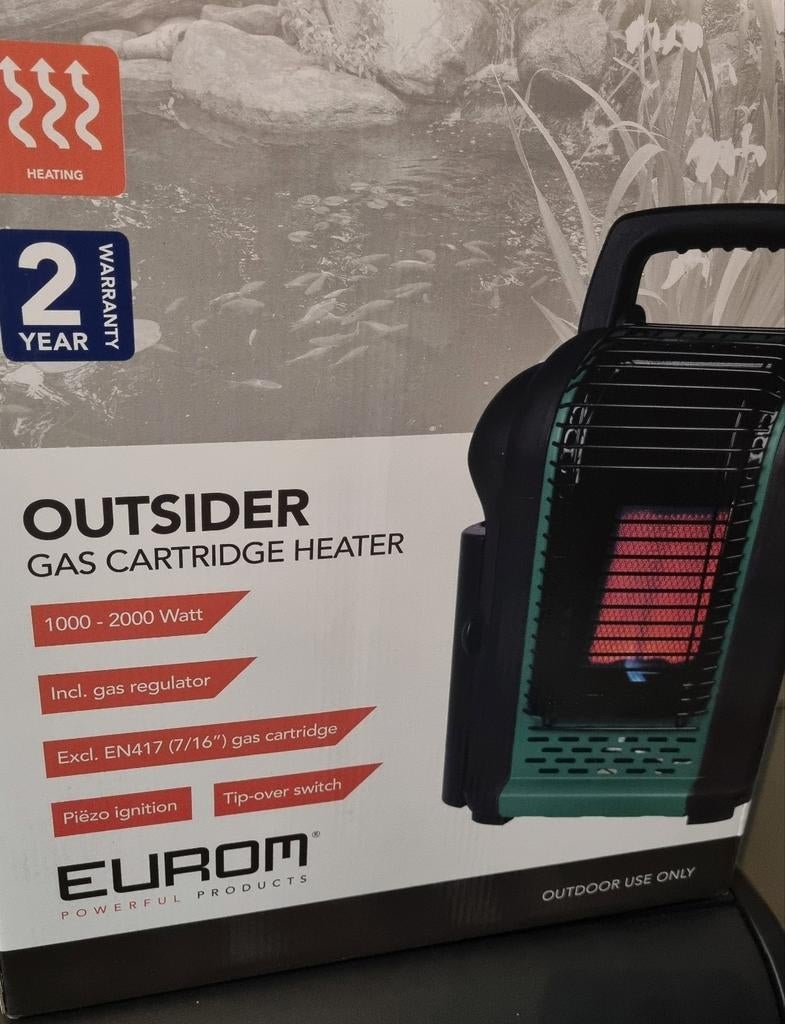 Outsider Gas Heater, Enlèvement