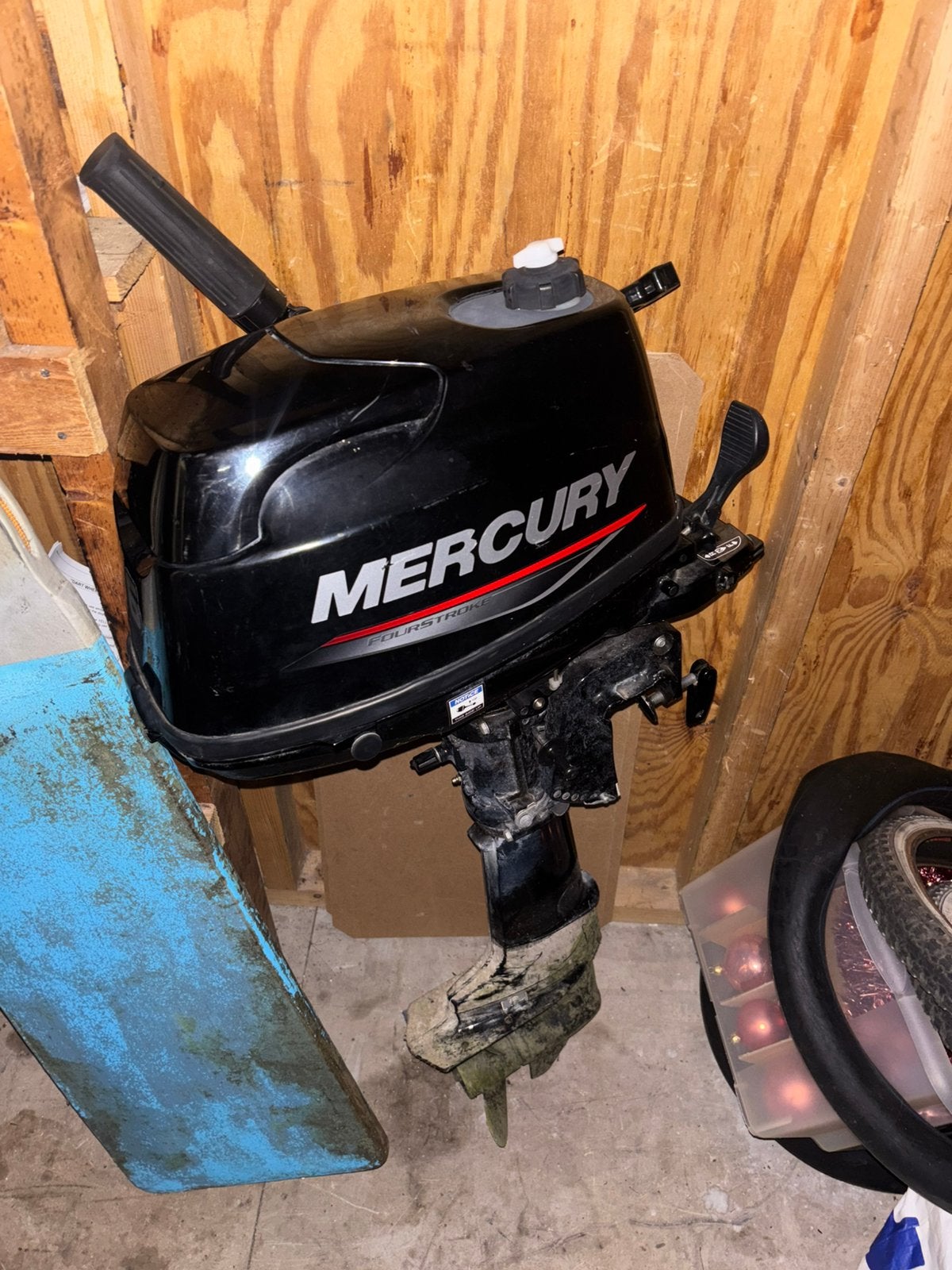 Mercury 6 pk  rotterdam nl, Ophalen, Zo goed als nieuw, Benzine