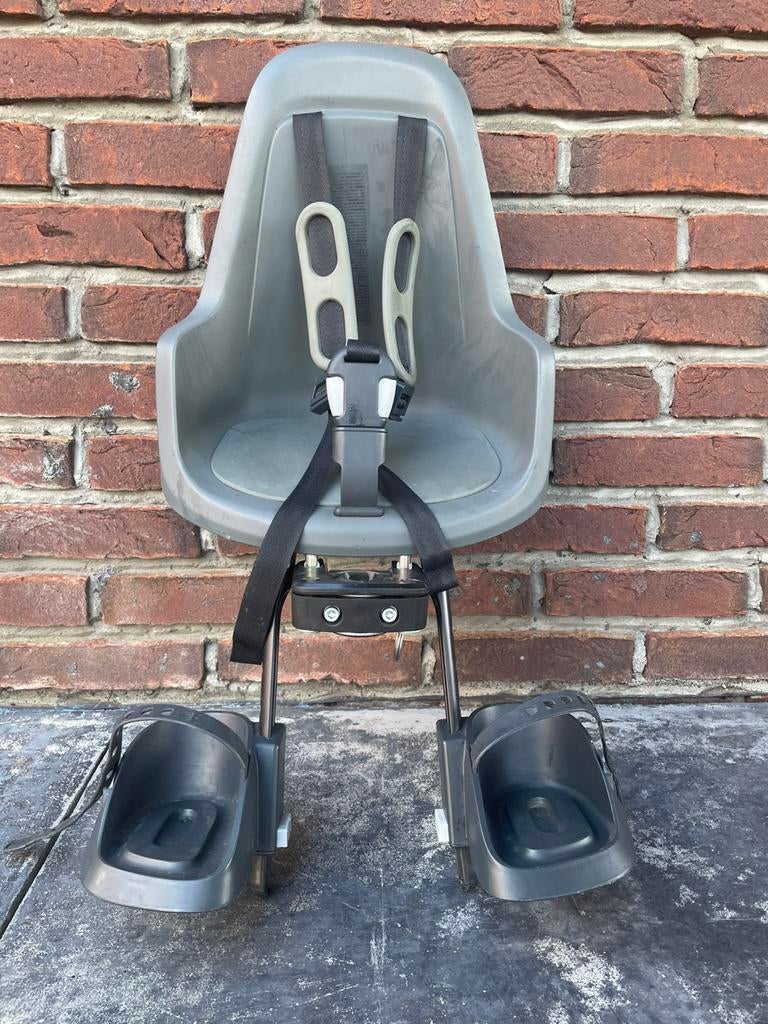 Fietsstoeltje (vooraan) kind, Ophalen, Gebruikt, Voetsteuntjes, Voorzitje