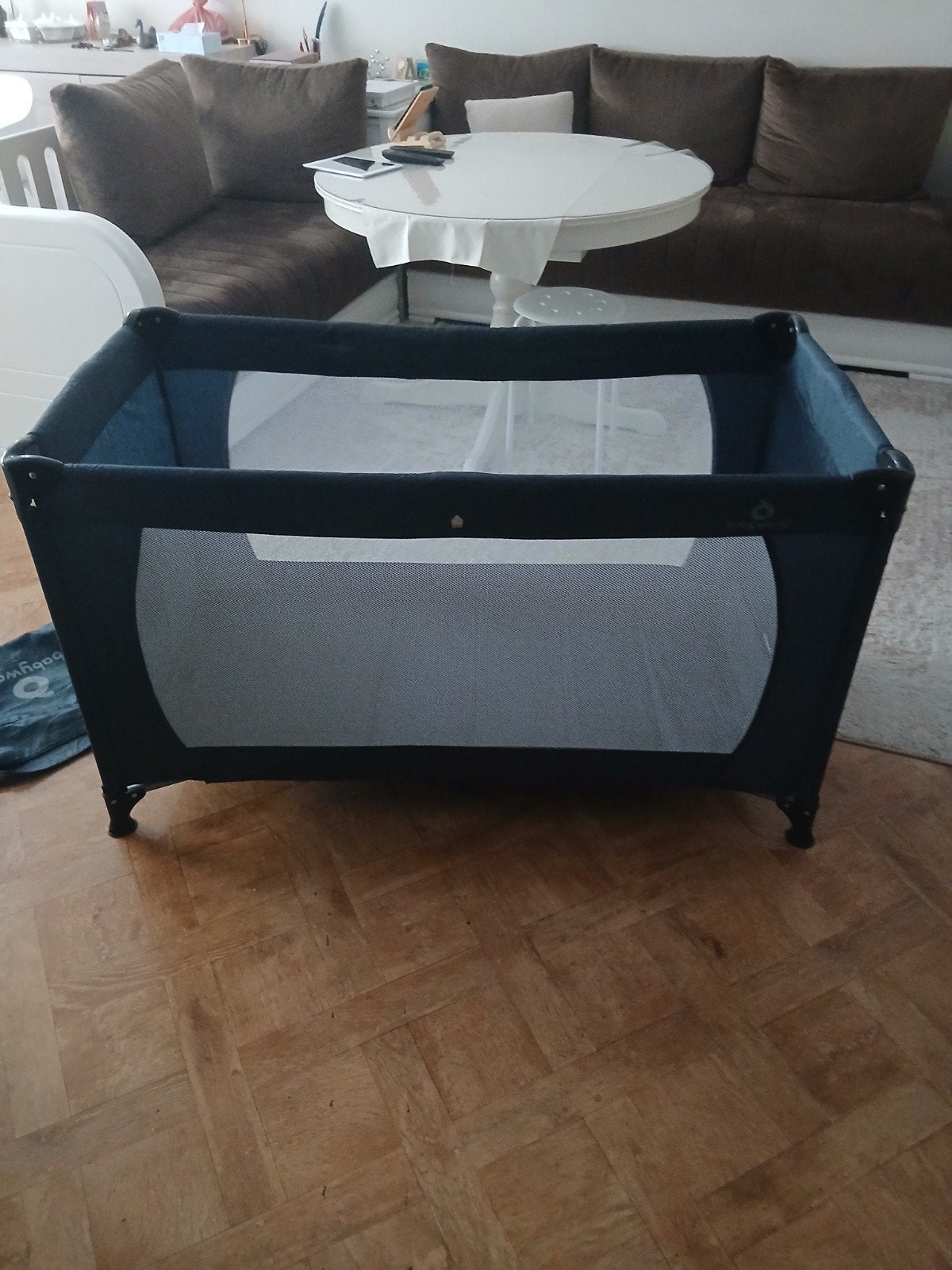 Lit parapluie / lit de voyage Babyworld avec matelas, Enlèvement ou Envoi, Comme neuf, Lit