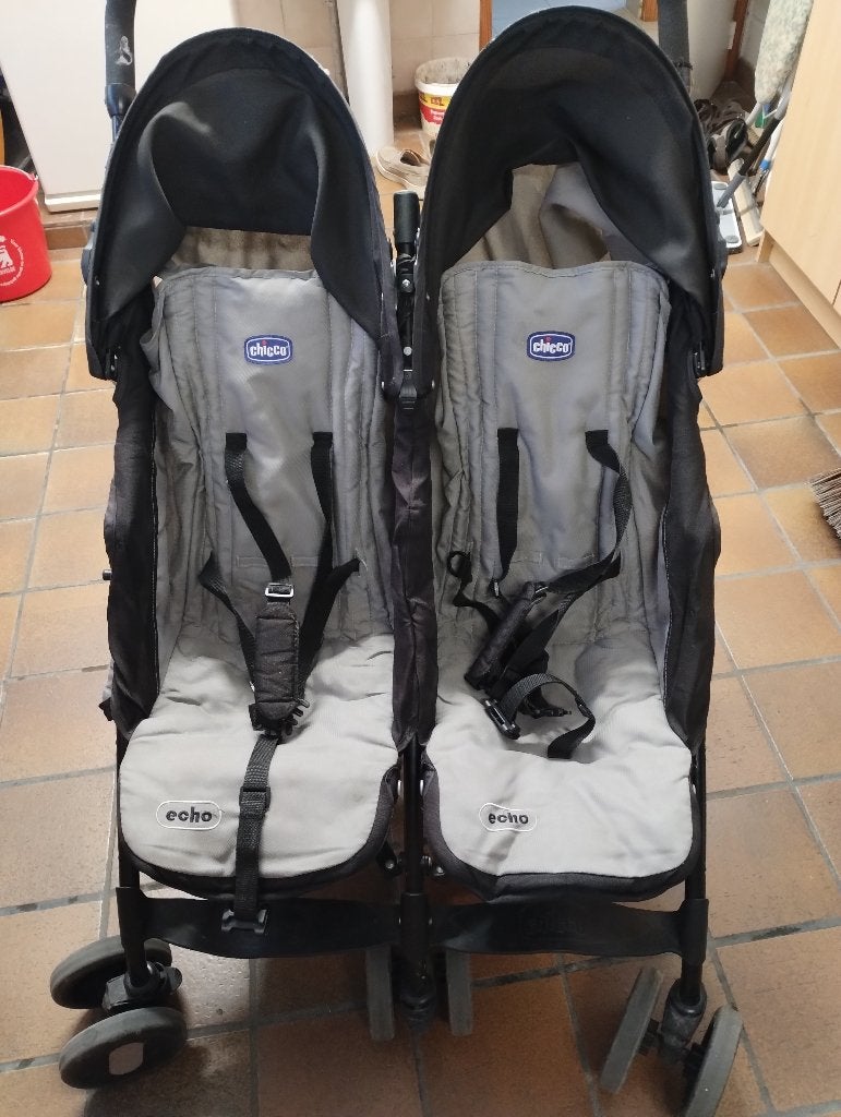 Dubbele buggy, Ophalen, Gebruikt, Overige merken, Duomodel