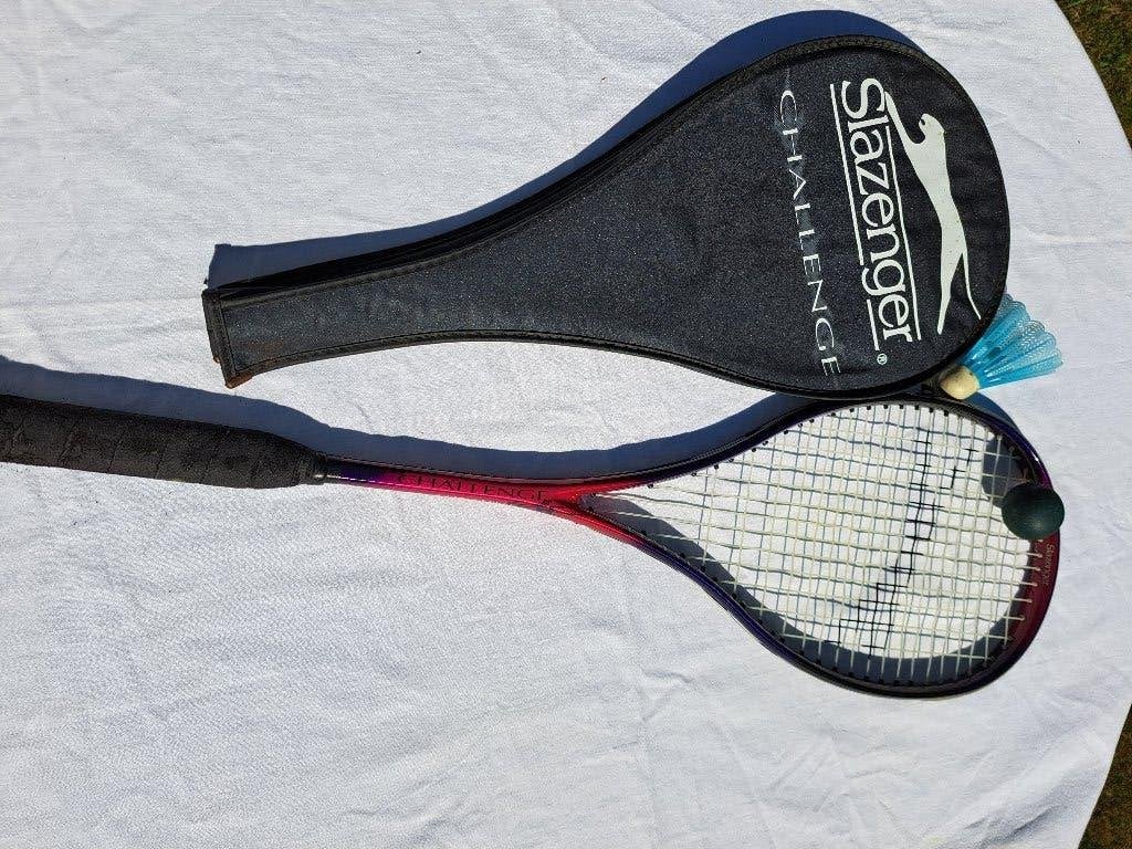 A vendre une raquette SLAZENGER Challenge, Sport en Fitness, Tennis, Ophalen, Gebruikt, Racket, Overige merken