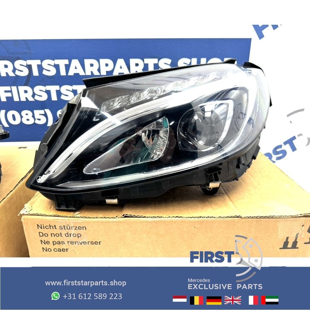 W205 C63 AMG KOPLAMP LINKS LED High Performance 2014-2019 OR, Utilisé, -, -, Enlèvement ou Envoi