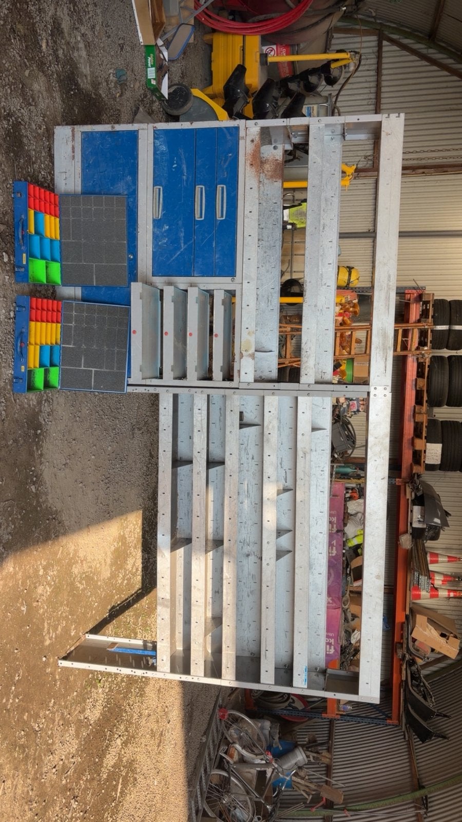 Gereedschapskast voor bestelwagens, Ophalen, Minder dan 50 cm, Gebruikt, 5 laden of meer
