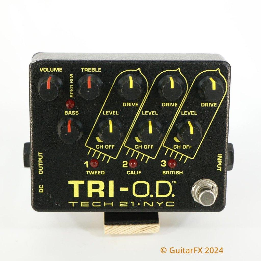 Tech 21 Tri-OD Overdrive (s/n 45517), Muziek en Instrumenten, Effecten, Gebruikt, Ophalen of Verzenden