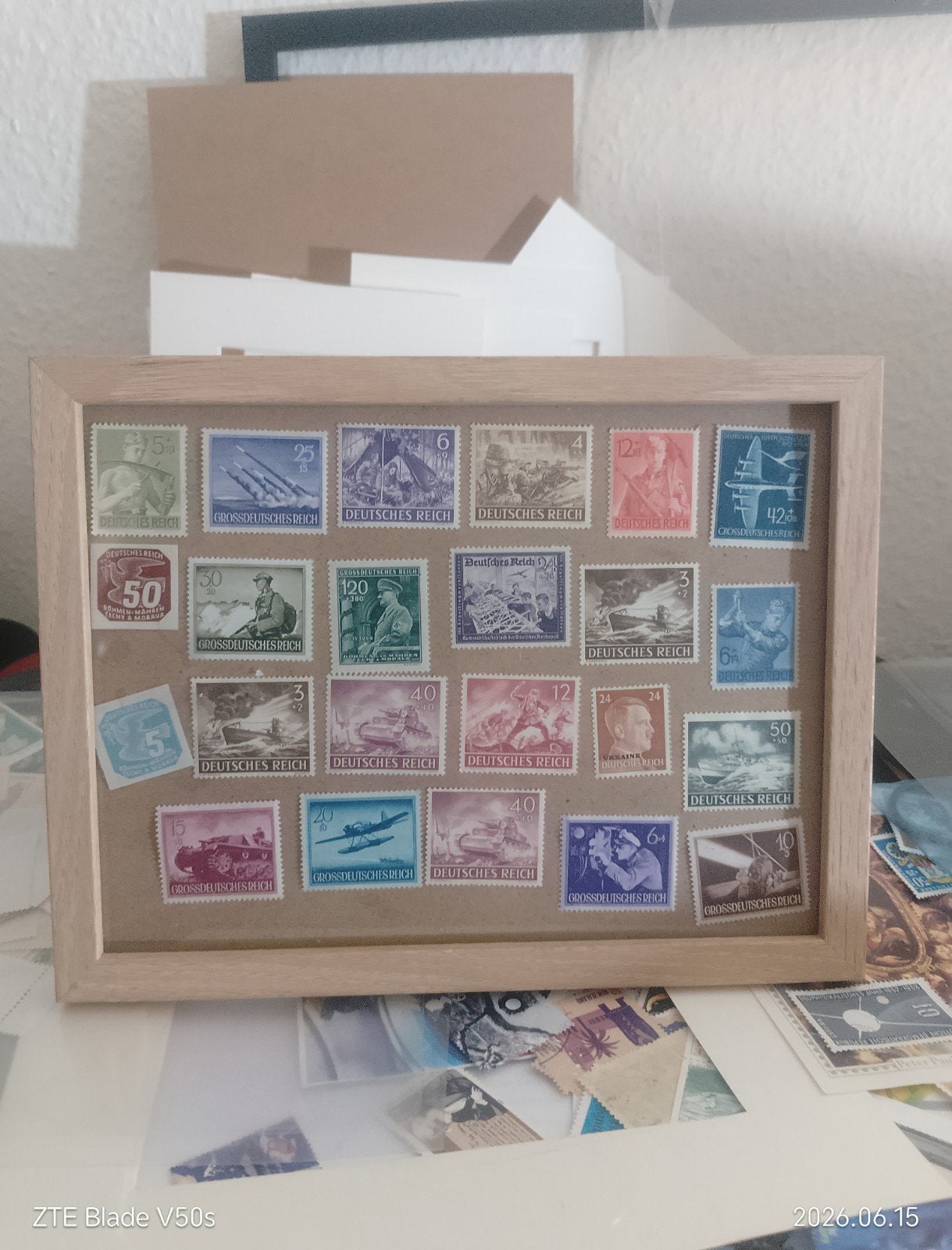 Timbres Postfrisch Deutsches Reich, Enlèvement ou Envoi