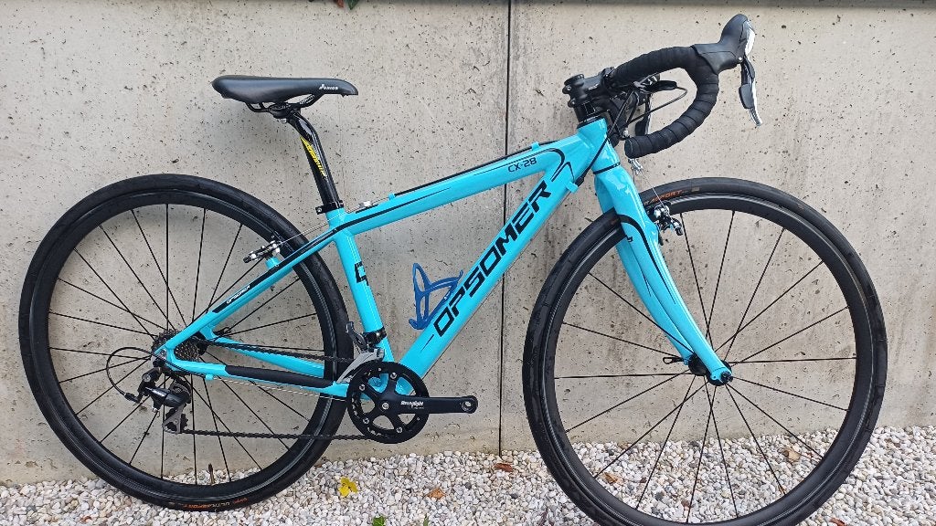 Kinder crossfiets 28" Opsomer, Fietsen en Brommers, Fietsen | Crossfietsen en BMX, Zo goed als nieuw, 24 inch of meer, Aluminium