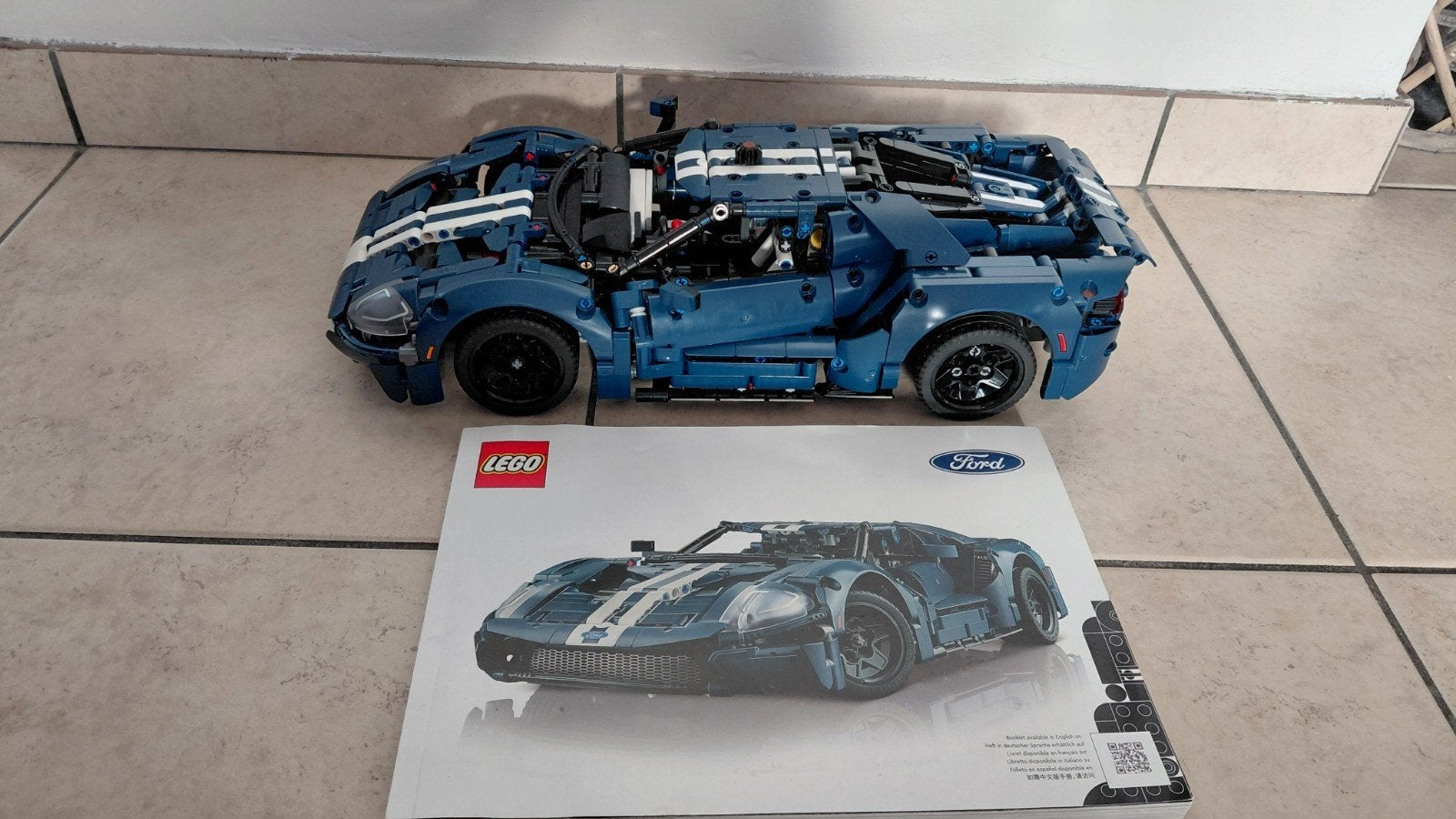 lego technic Ford GT 42154, Ophalen, Lego, Inclusief instructies, Zo goed als nieuw