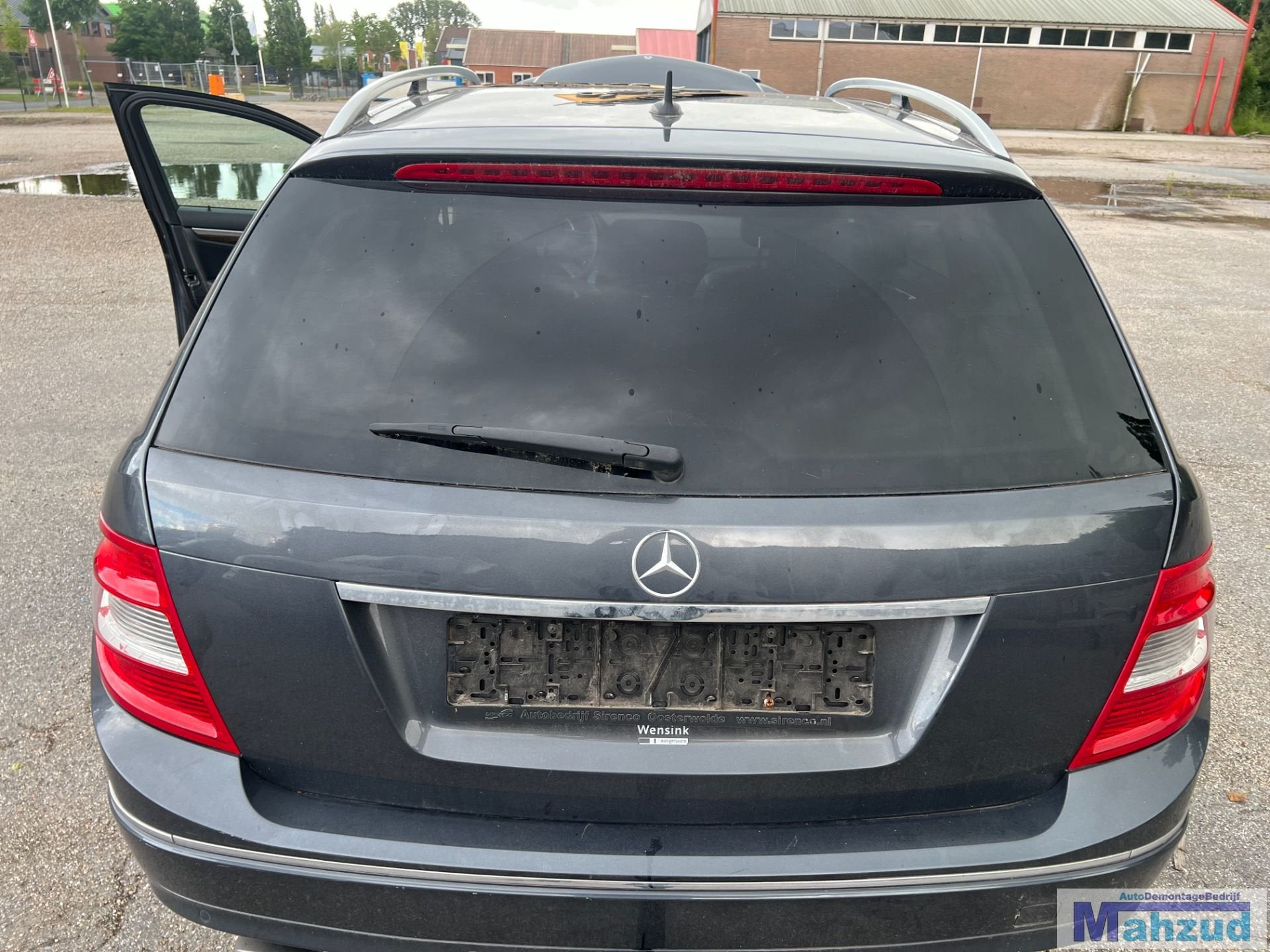 MERCEDES C KLASSE S204 Grijs C755 achterklep 2007-2010, Gebruikt, Mercedes-Benz AG, Deur, Mercedes-Benz
