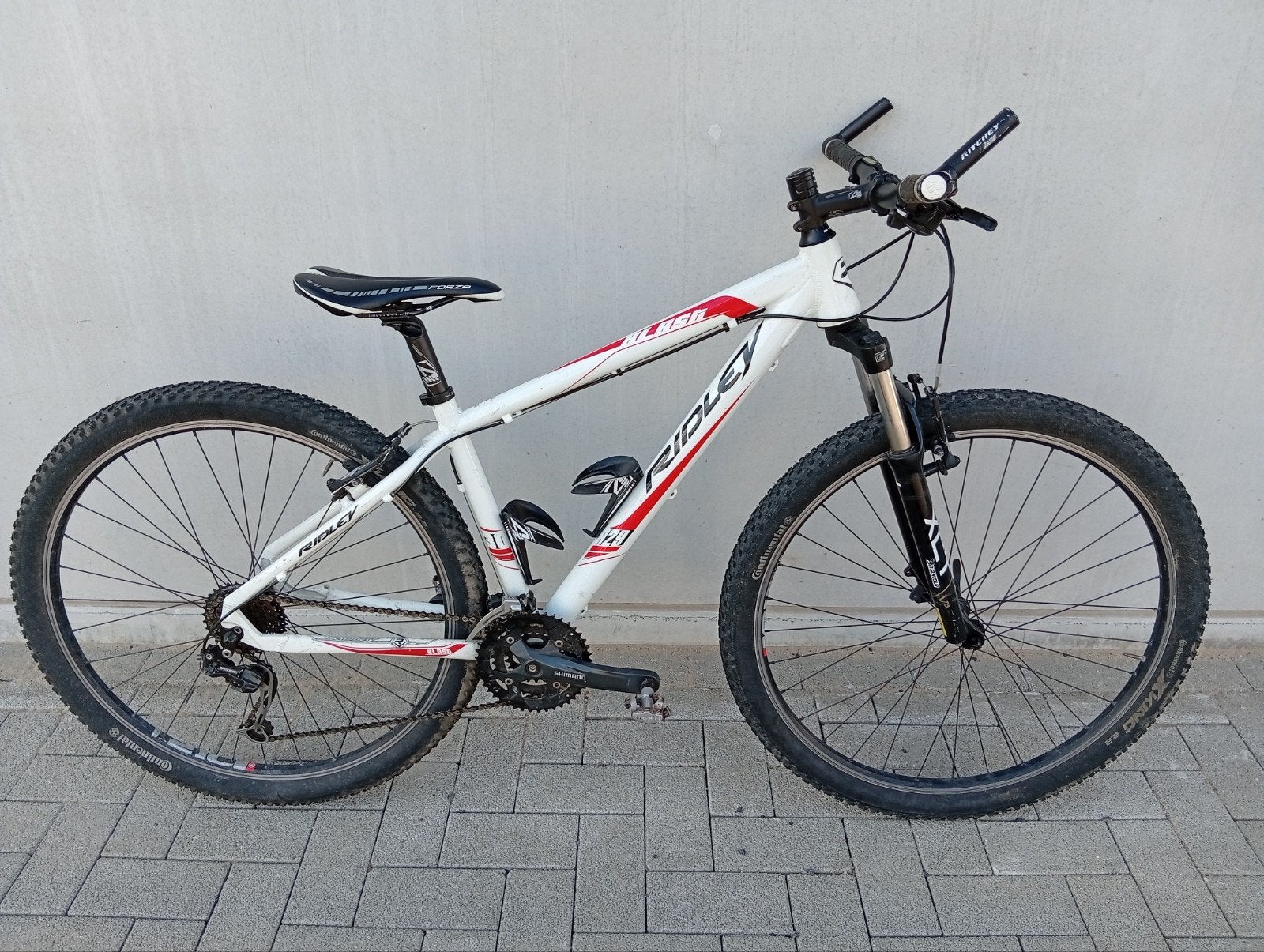 MTB alu Ridley 29inch 27speed maat 44cm, Frein sur jante, V-brakes, Aluminium, Enlèvement