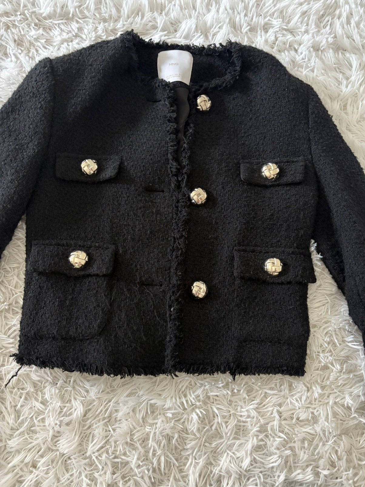Veste mango noir, Kleding | Dames, Jassen | Zomer, Ophalen of Verzenden, Zo goed als nieuw, Maat 34 (XS) of kleiner, Zwart