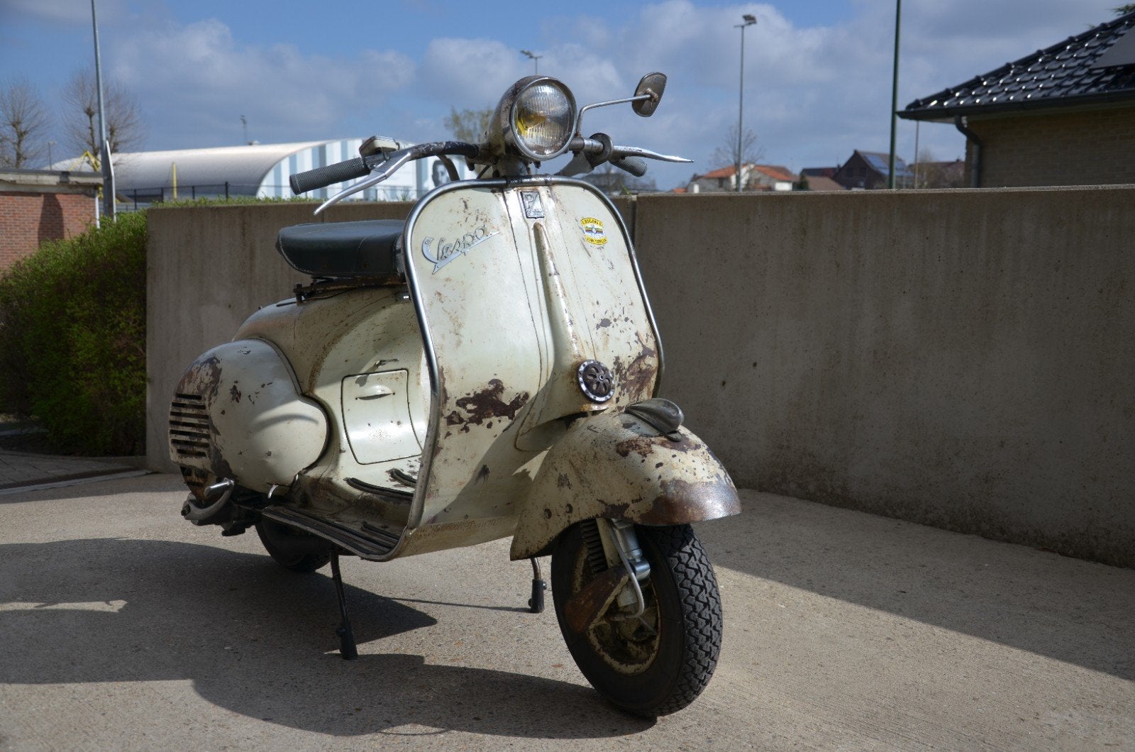 Vespa Acma V55, originele lak, prachtige patine, TOP scooter, Scooter, Sportuitlaat, Occasion, 123 cc