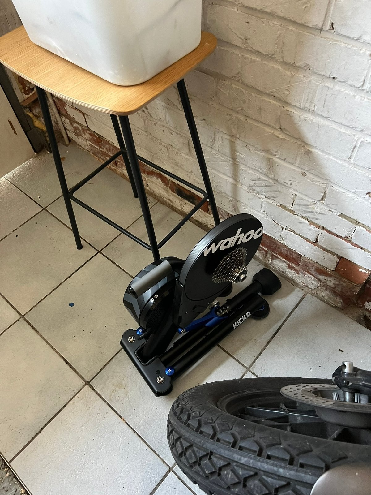 Wahoo kickr V5, Sport en Fitness, Wielrennen, Ophalen, Zo goed als nieuw