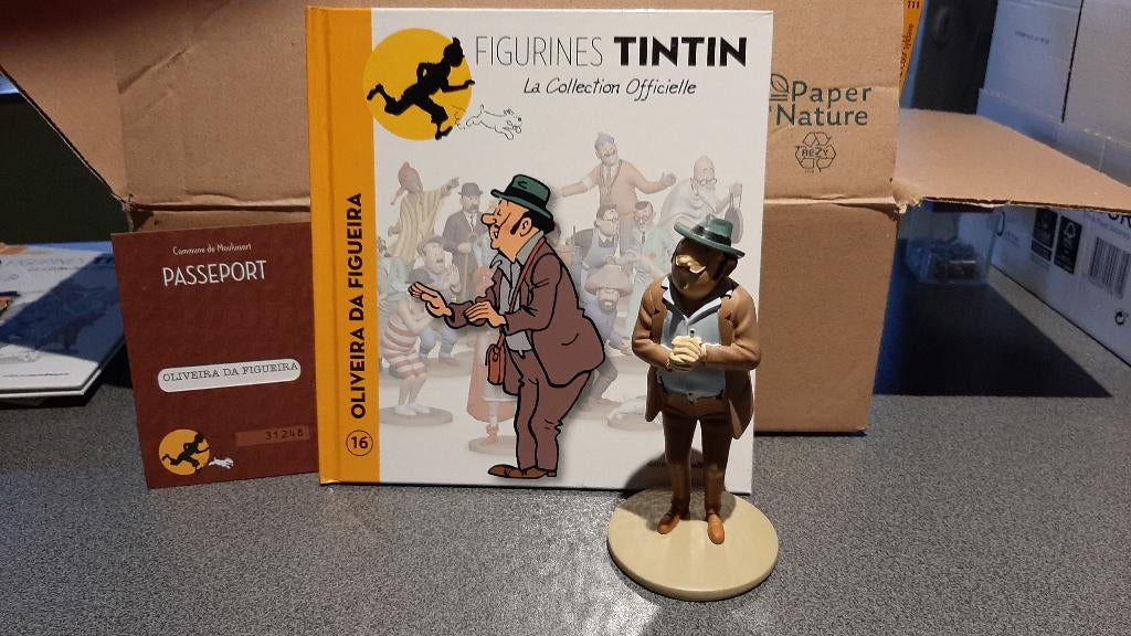 Kuifje, officieel figuur 16, in blisterverpakking, Ophalen of Verzenden, Kuifje, Nieuw, Beeldje of Figuurtje