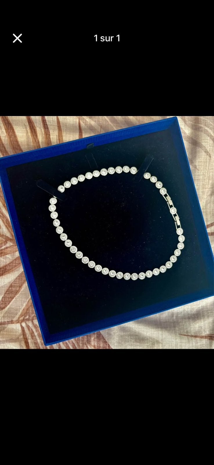 Swarovski halsketting, Verzamelen, Swarovski, Ophalen, Zo goed als nieuw