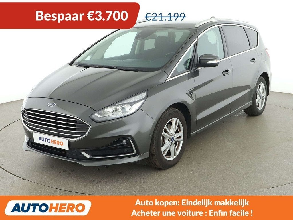 Ford S-Max 2.0 TDCi EcoBlue Titanium (bj 2020), Auto's, Ford, Voorwielaandrijving, https://public.car-pass.be/vhr/1e4d42f7-5d32-4aa1-9de7-0c9cd96f62a1