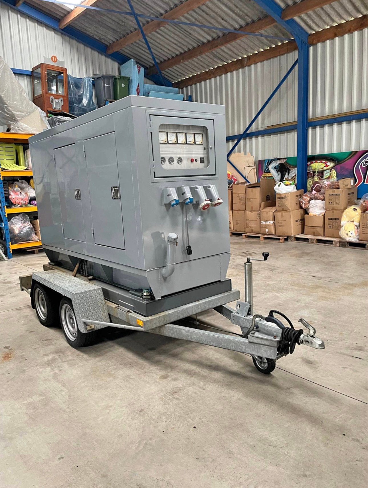 TE HUUR – Stroomgenerator 40 kVA, Enlèvement ou Envoi, Comme neuf