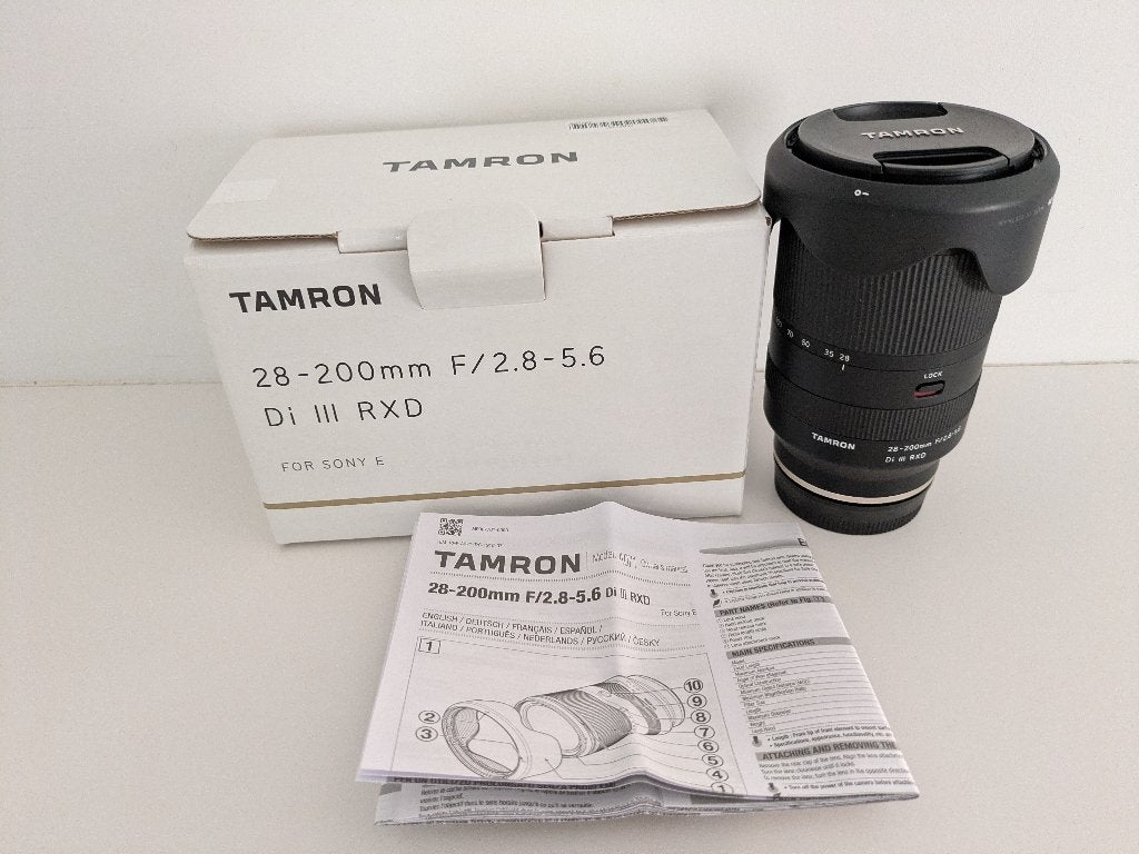 Tamron 28-200mm F/2.8-5.6 Di III RXD (of te ruil Sony UWA), TV, Hi-fi & Vidéo, Photo | Lentilles & Objectifs, Monture Sony E, Téléobjectif