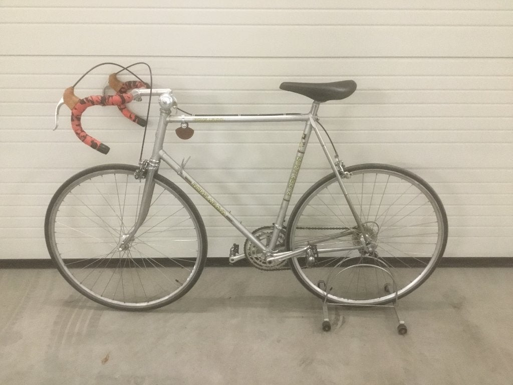Vintage koersfiets 1958, 55 tot 59 cm, Ophalen, Velgrem, Jaren '50