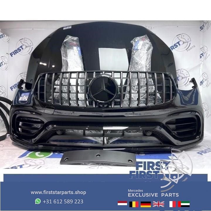 2023 W253 C253 GLC 63 AMG FACELIFT VOORKOP ZWART COMPLEET FR, Utilisé, -, Avant, -