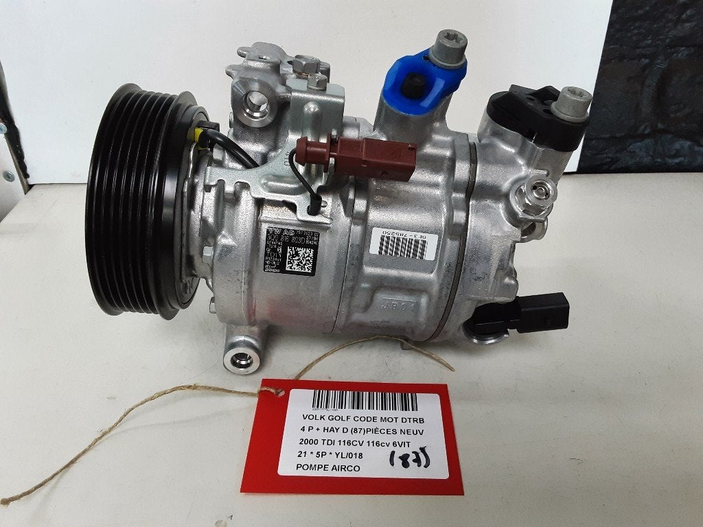 COMPRESSEUR CLIMATISATION Golf VIII (CD1) (3Q0816803D), Volkswagen, Volkswagen AG, Utilisé, Kundenbetreuung@volkswagen.de