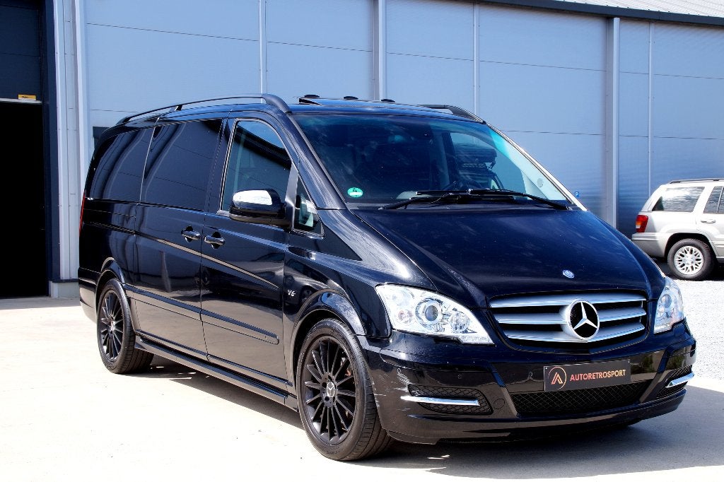 Mercedes-Benz Viano 3.0 CDI V6 Edition 125 _Garantie, Auto's, Automaat, Zwart, 2500 kg, Bedrijf