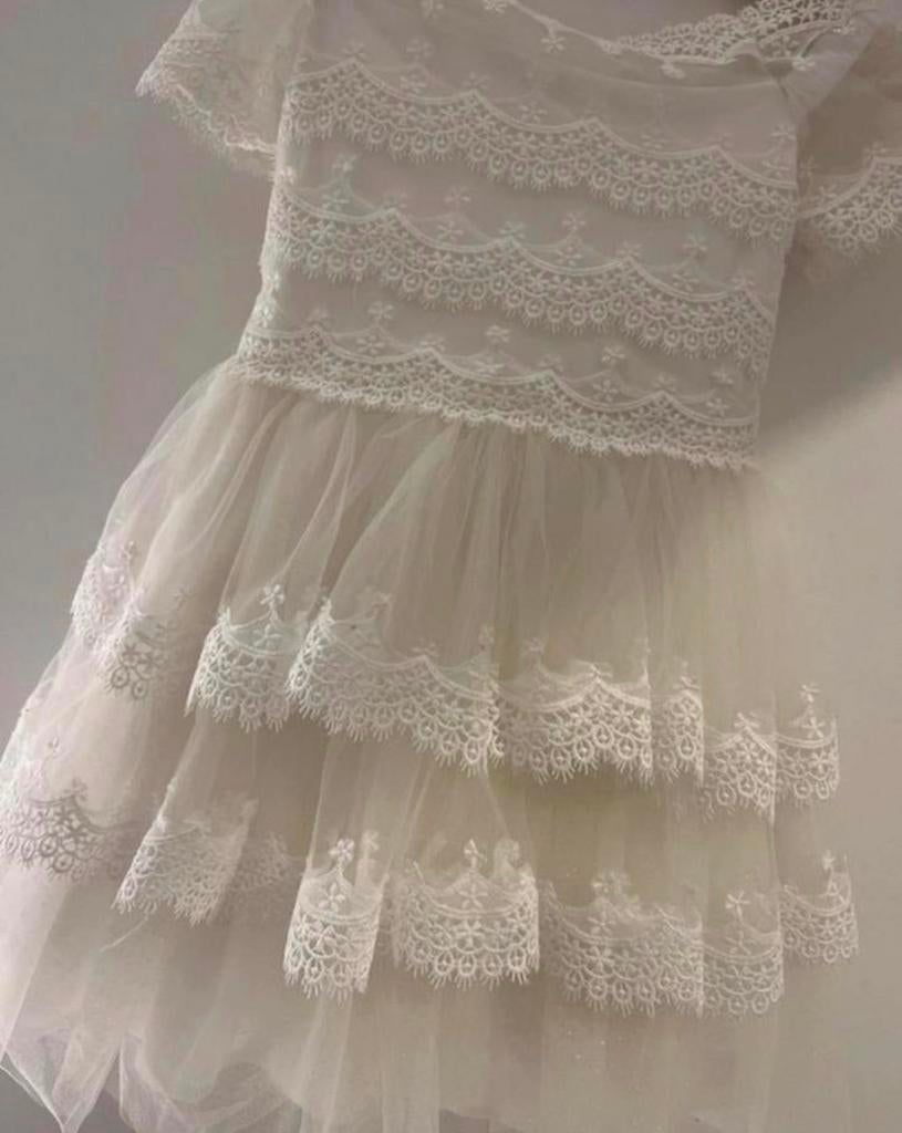 Nieuwe Linea Raffaelli communiejurk, boho stijl, Kleding | Dames, Trouwkleding en Trouwaccessoires, Zo goed als nieuw, Ophalen