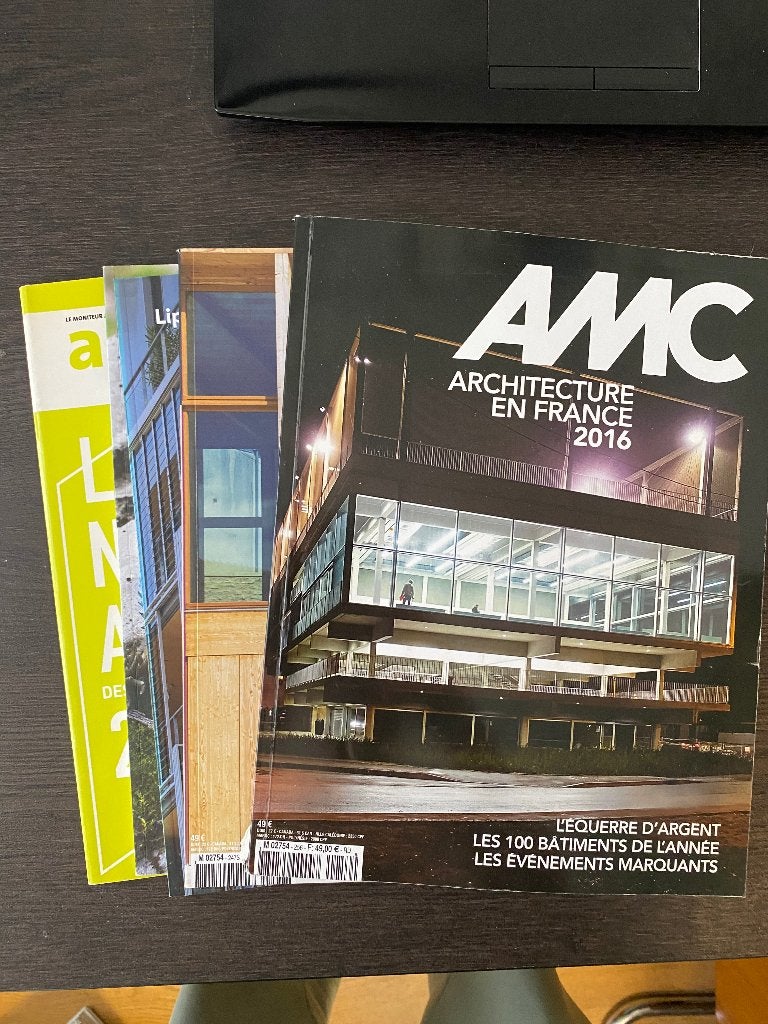 Lot de 5 magazines AMC – Architecture / portraits d’agences, Livres, Enlèvement ou Envoi, Utilisé, Architectes