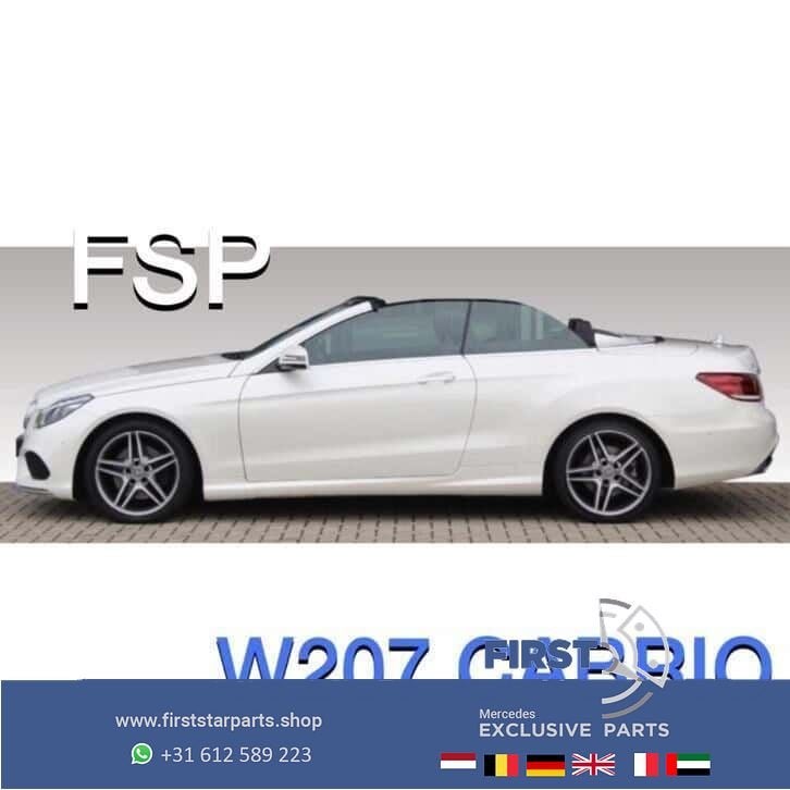W207 complete deur wit Mercedes E Klasse cabrio Facelift 207, Gebruikt, -, Ophalen of Verzenden, -