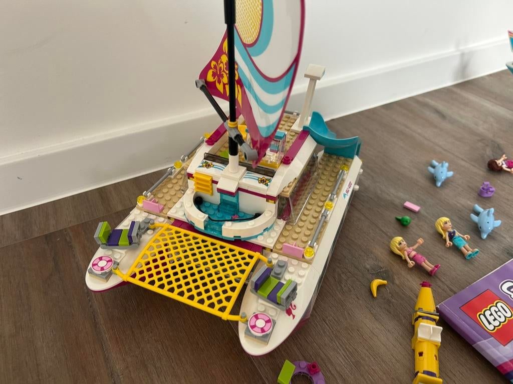 Lego Friends - 41317 - catamaran, Kinderen en Baby's, Speelgoed | Duplo en Lego, Ophalen, Zo goed als nieuw, Lego