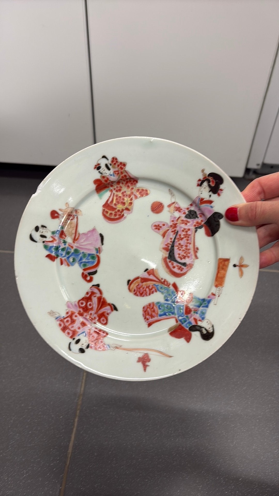 Japans porseleinen bord, Antiek en Kunst, Ophalen