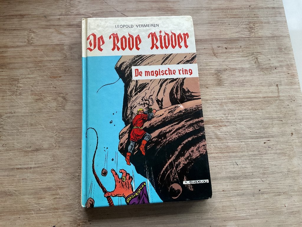 De rode ridder de magische ring, Boeken, Gelezen, Leopold Vermeiren., Ophalen of Verzenden, Fictie