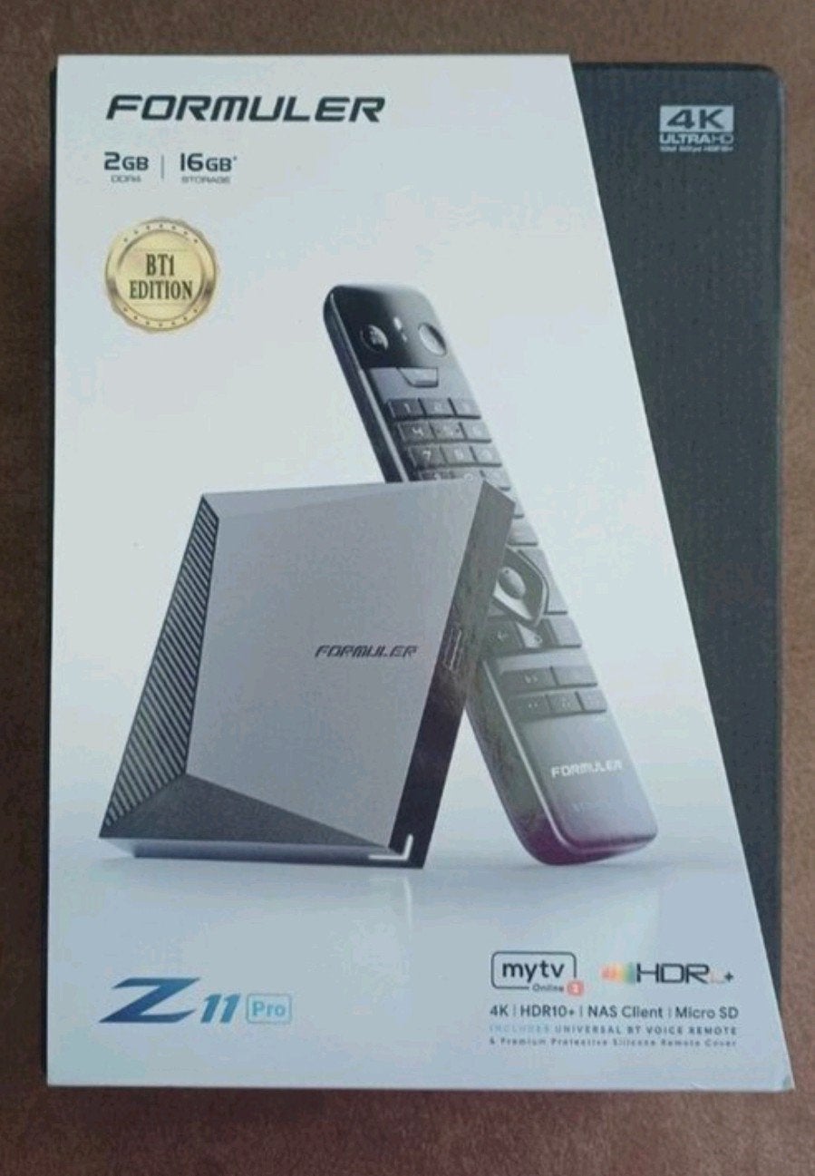 Lecteur multimédia IPTV 4K Formuler Z11 Pro BT1 Edition, TV, Hi-fi & Vidéo, Enlèvement ou Envoi, Comme neuf, Moins de 500 GB