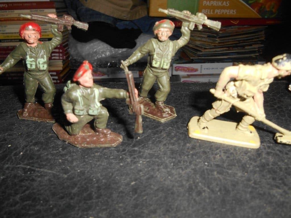 Lot de 4 Soldats Lone star + Crescent toys, Ophalen of Verzenden