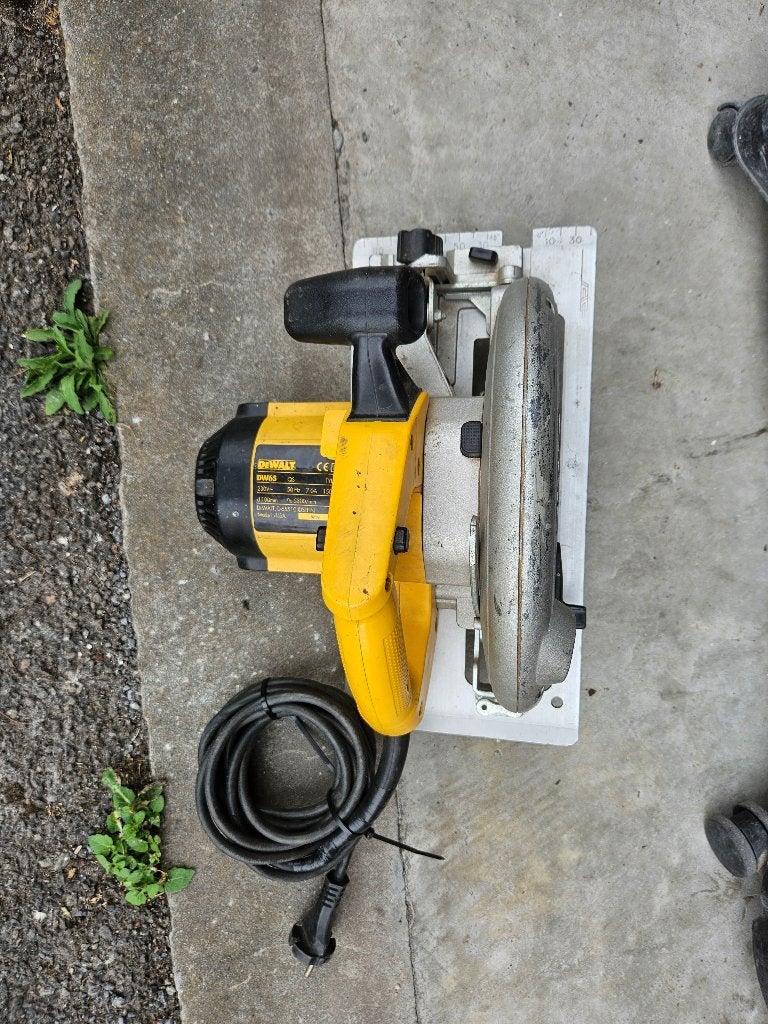 2x Dewalt Cirkelzaag, Ophalen, Gebruikt, Cirkelzaag, Dewalt