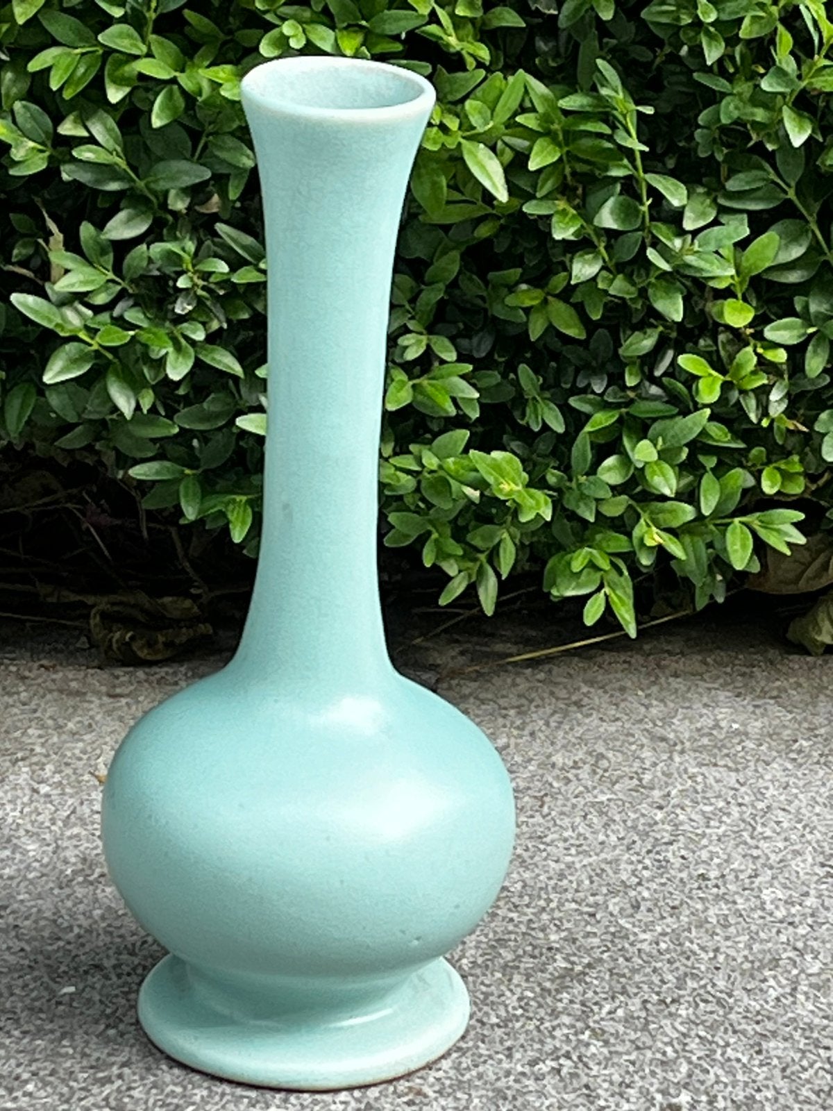 Ca 1920/30 celestial blue buikvaas céramique de BXL ART DECO, Ophalen of Verzenden