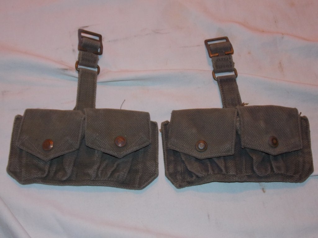 Belgisch Congo FP patronentassen, Verzamelen, Ophalen of Verzenden, Landmacht, Overige typen