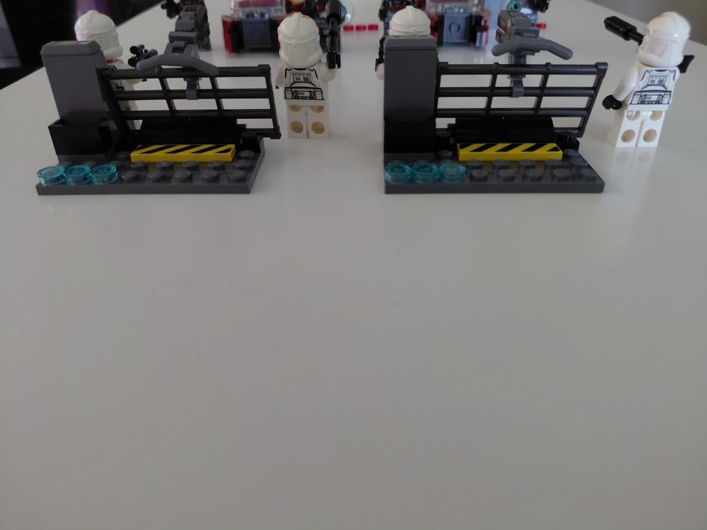 LEGO Star Wars 75449 - 2x Barricade / Hekjes (Zonder figs), Kinderen en Baby's, Speelgoed | Duplo en Lego, Verzenden, Zo goed als nieuw