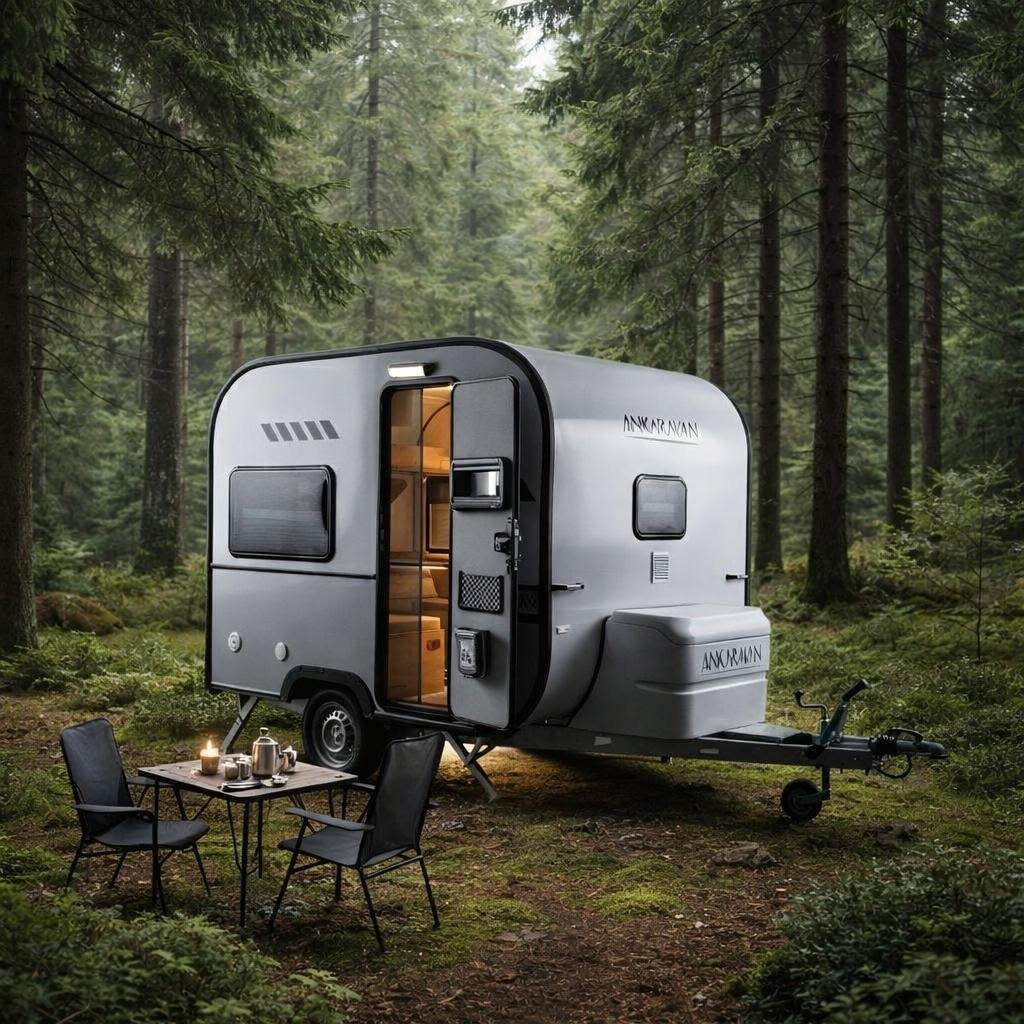 Caravan 270 MINI 2026, garantie de 2 ans ; 690 kg, Caravanes & Camping, Autres marques, Jusqu'à 4 m, Particulier, Siège standard