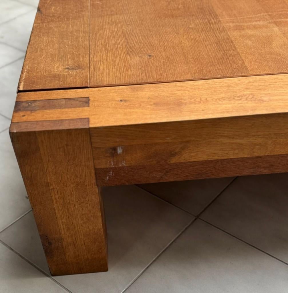 Très belle table basse en bois de teck, Enlèvement