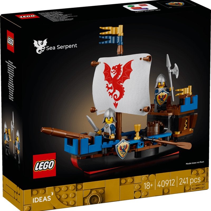 LEGO 40912 Le serpent de mer, Enlèvement ou Envoi, Neuf, Ensemble complet, Lego