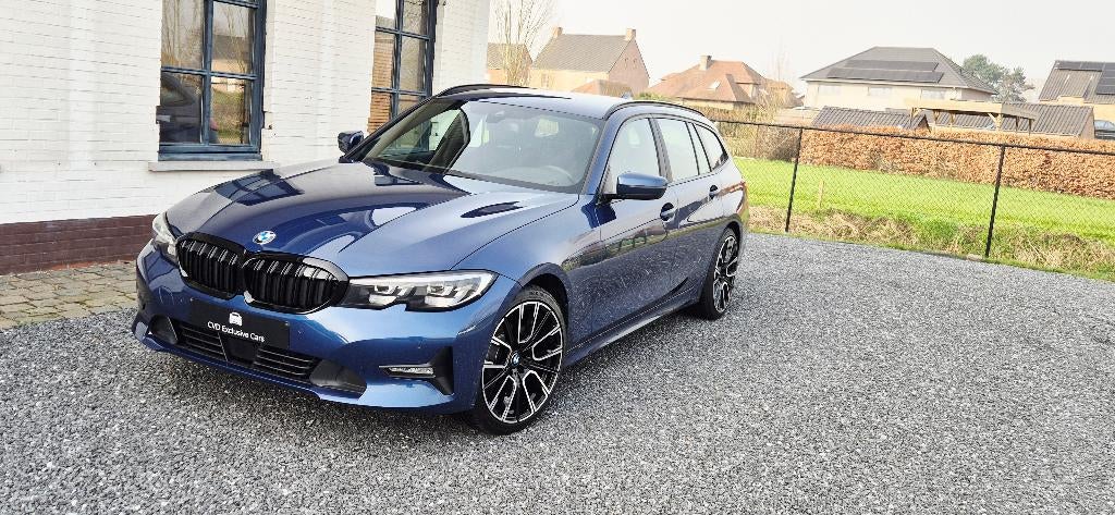 BMW 318DA Touring-LED-Carplay-Virtual-Sportzetels-Camera, Auto's, BMW, Bedrijf, Te koop, 3 Reeks, ABS, Achteruitrijcamera, Adaptive Cruise Control