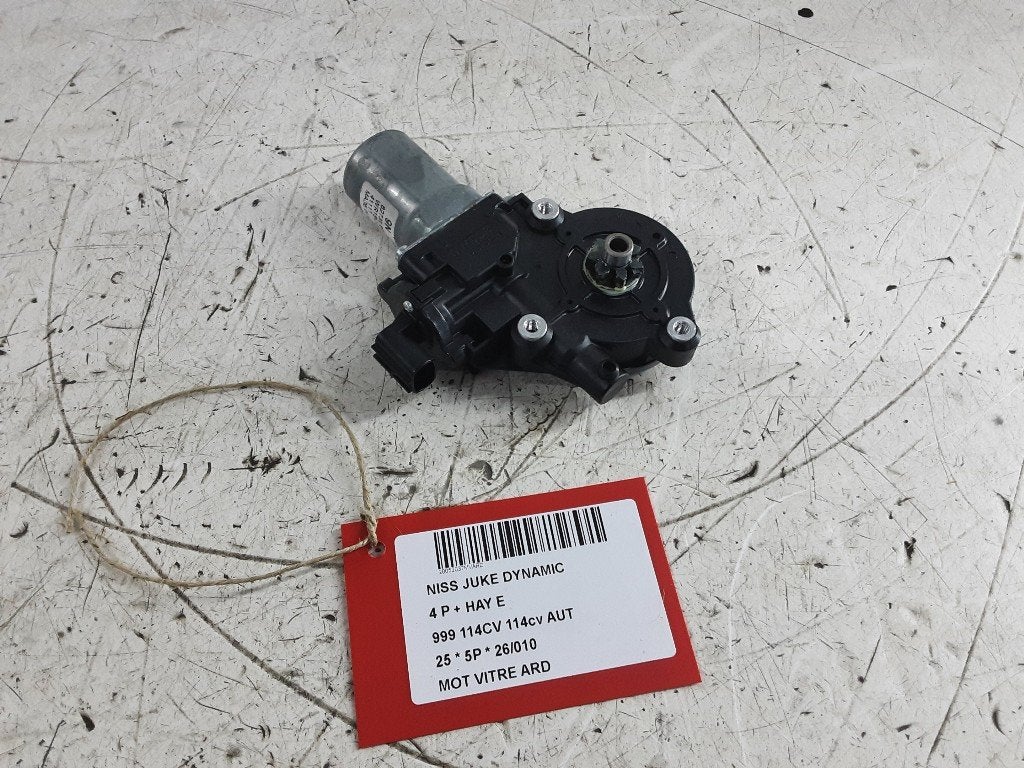 MOTEUR LEVE VITRE ELECTRIQUE ARRIÈRE DROIT Juke (F16), Mevr. I. Hauben, Utilisé, Arrière, Rue de l'Espoir 34 34
4030  GRIVEGNÉE, BE