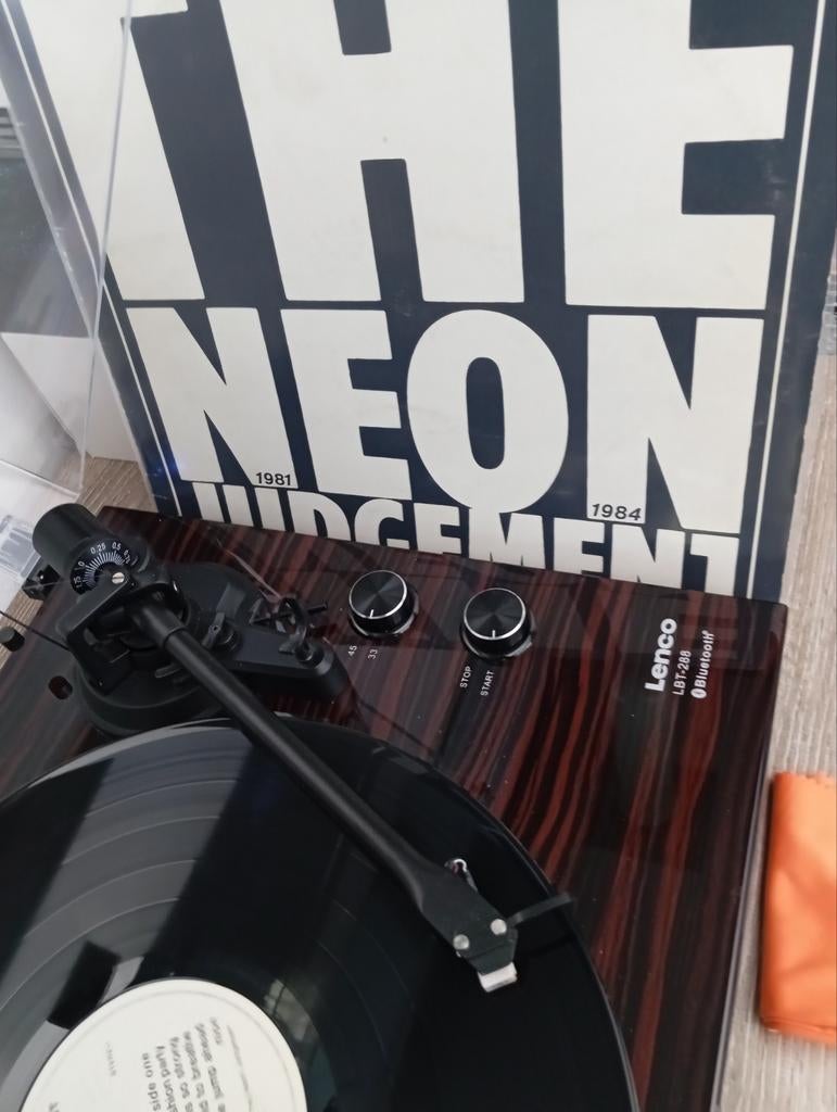 Ik zoek naar een lp. Van The neon judgement, Enlèvement