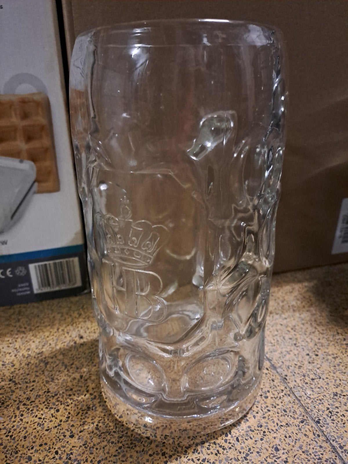 glas, Ophalen