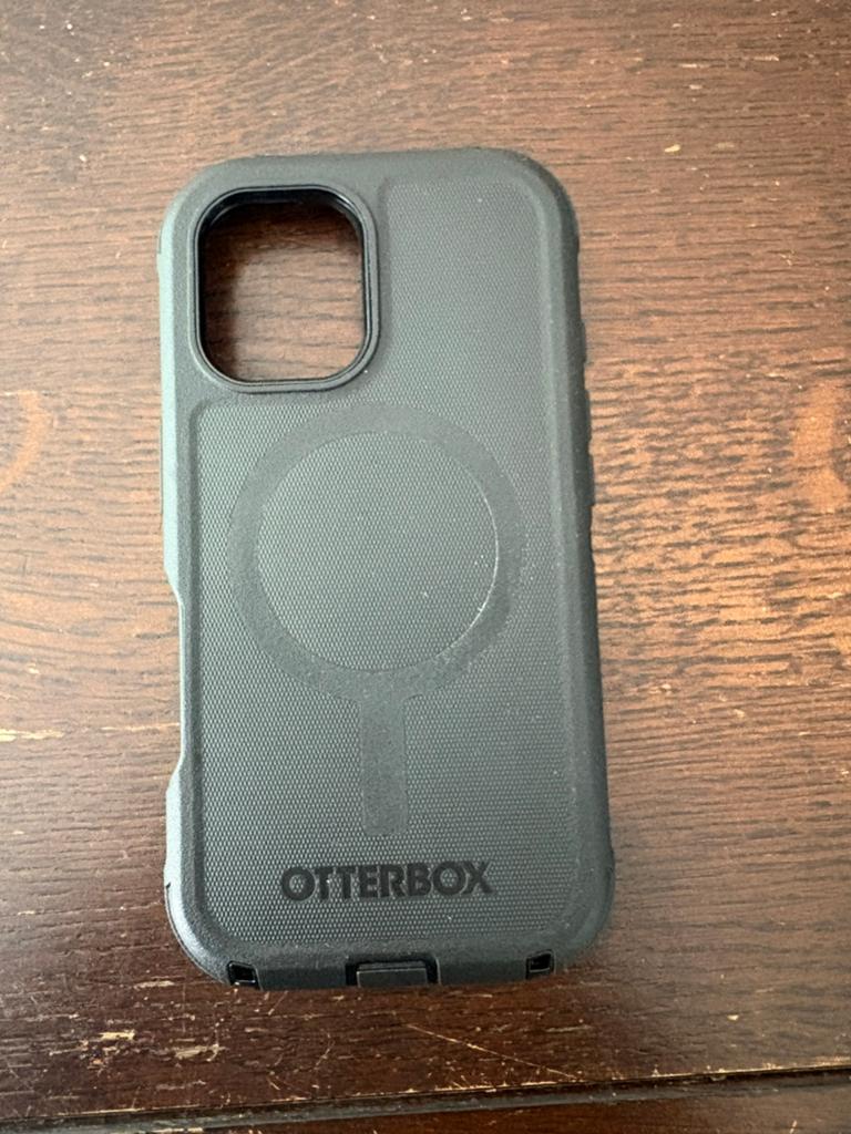 Otterbox iphone 16, Rondom bescherming, Zwart, IPhone 16, Ophalen of Verzenden