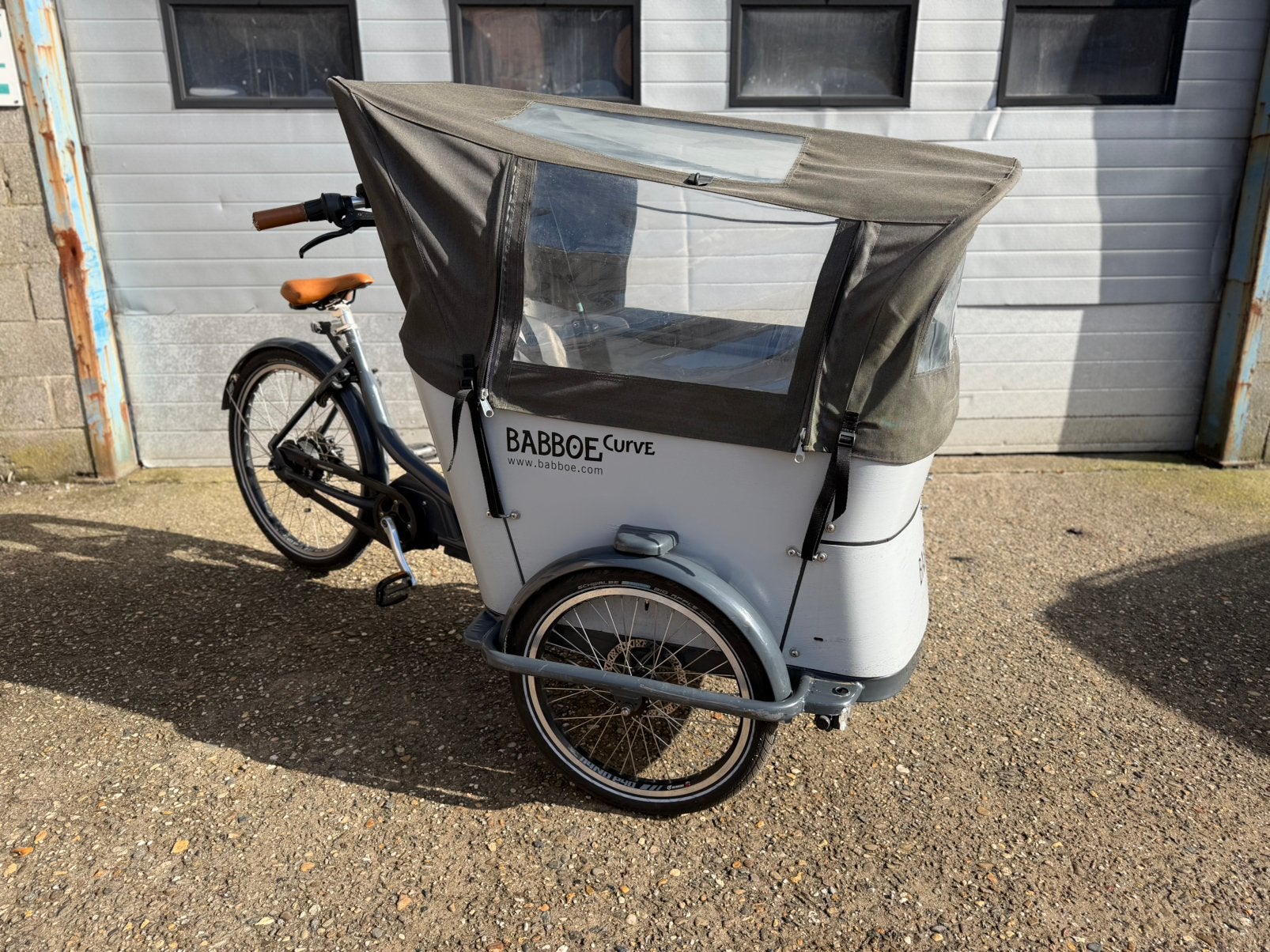 Elektrische Babboe Curve middenmotor, Ophalen, Gebruikt