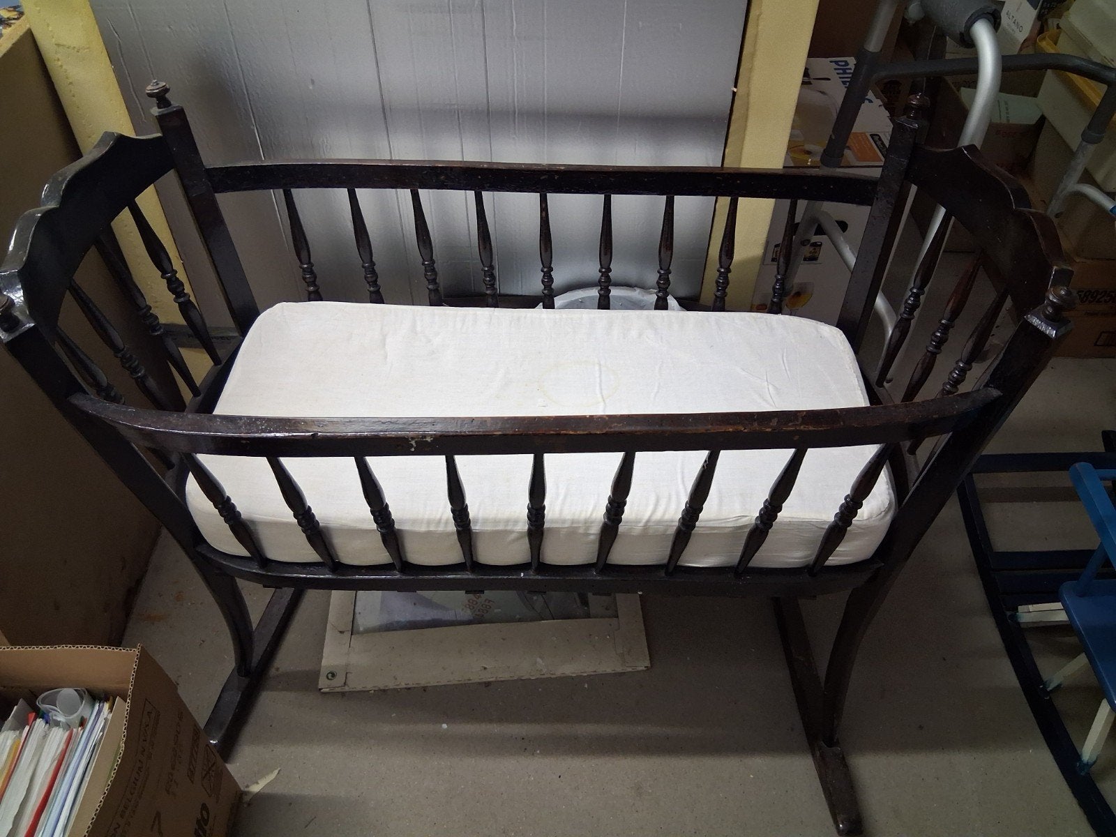 Babywieg, Ophalen
